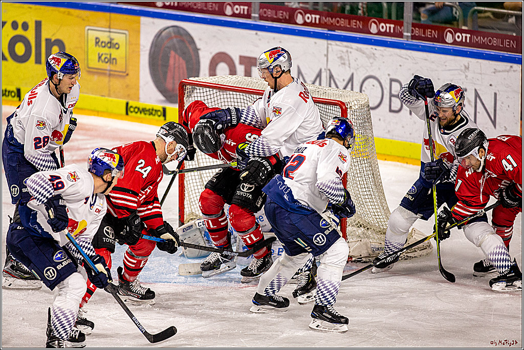 DEL;  Koelner Haie - EHC Red Bull Muenchen; Koeln, 02.02.2020